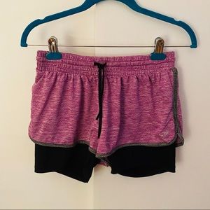 Champion Athletic Short with Attached Spandex